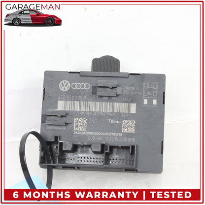 2010-2015 Audi Q7 Rear Left or Right Door Control Module Unit 4F0959795P OEM