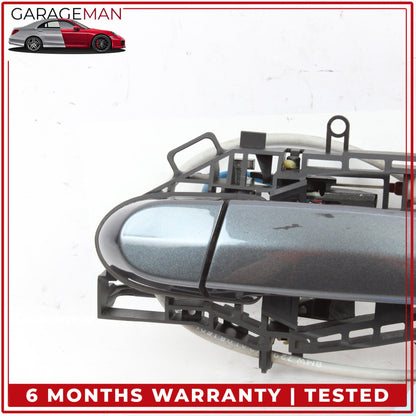 2014-2020 BMW 430i Gran Coupe Rear Left Side Exterior Door Handle Gray OEM