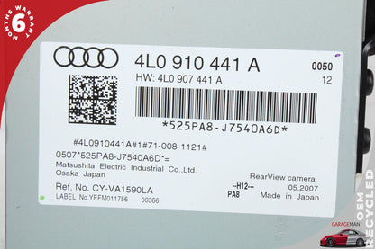 2007-2015 Audi Q7 Rear View Backup Camera Control Module Unit 4L0910441A OEM