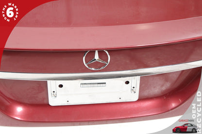 2012-2018 Mercedes W218 CLS550 CLS400 Rear Trunk Lid Panel Assembly Red OEM
