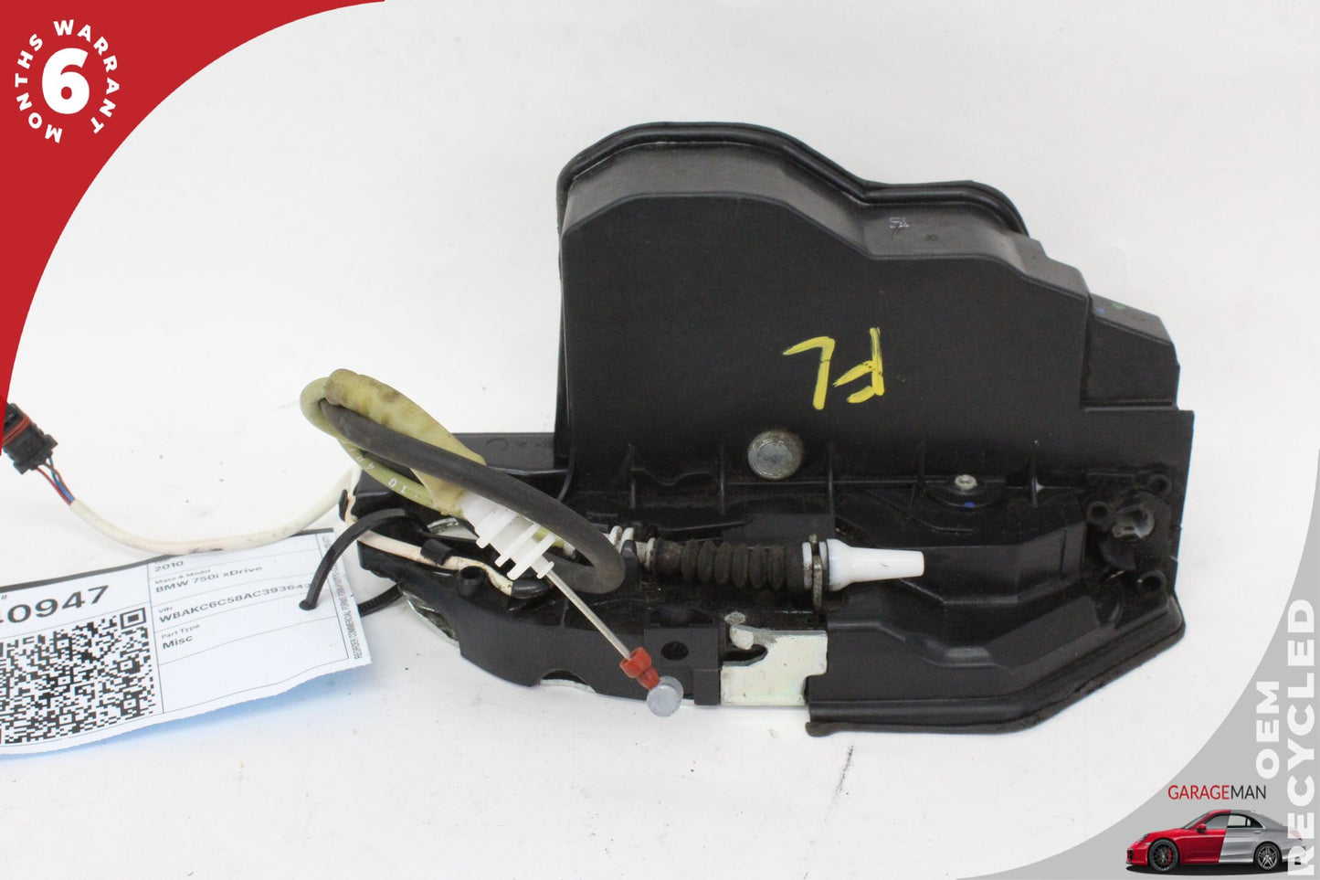 2009-2015 BMW 750i Front Left Driver Side Door Lock Latch Actuator 7185689 OEM