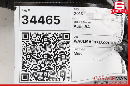 2017-2019 Audi A4 Sedan Rear Right Inner Tail Light 8W5945094D