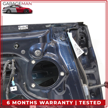2015-2020 BMW 430i xDrive Gran Coupe Rear Left Driver Side Door Shell Blue OEM