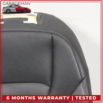2017-2024 Audi Q7 Front Right Side Top Upper Seat Cushion Black Leather OEM