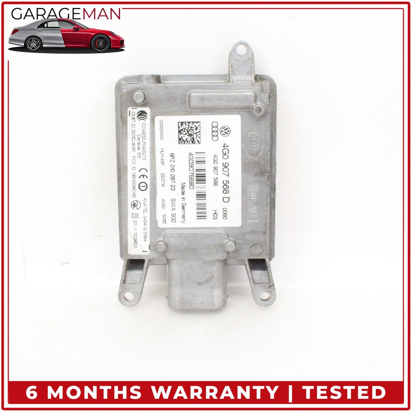 2012-2018 Audi A6 Rear Left and Right Lane Assist Blind Spot Radar Sensor OEM