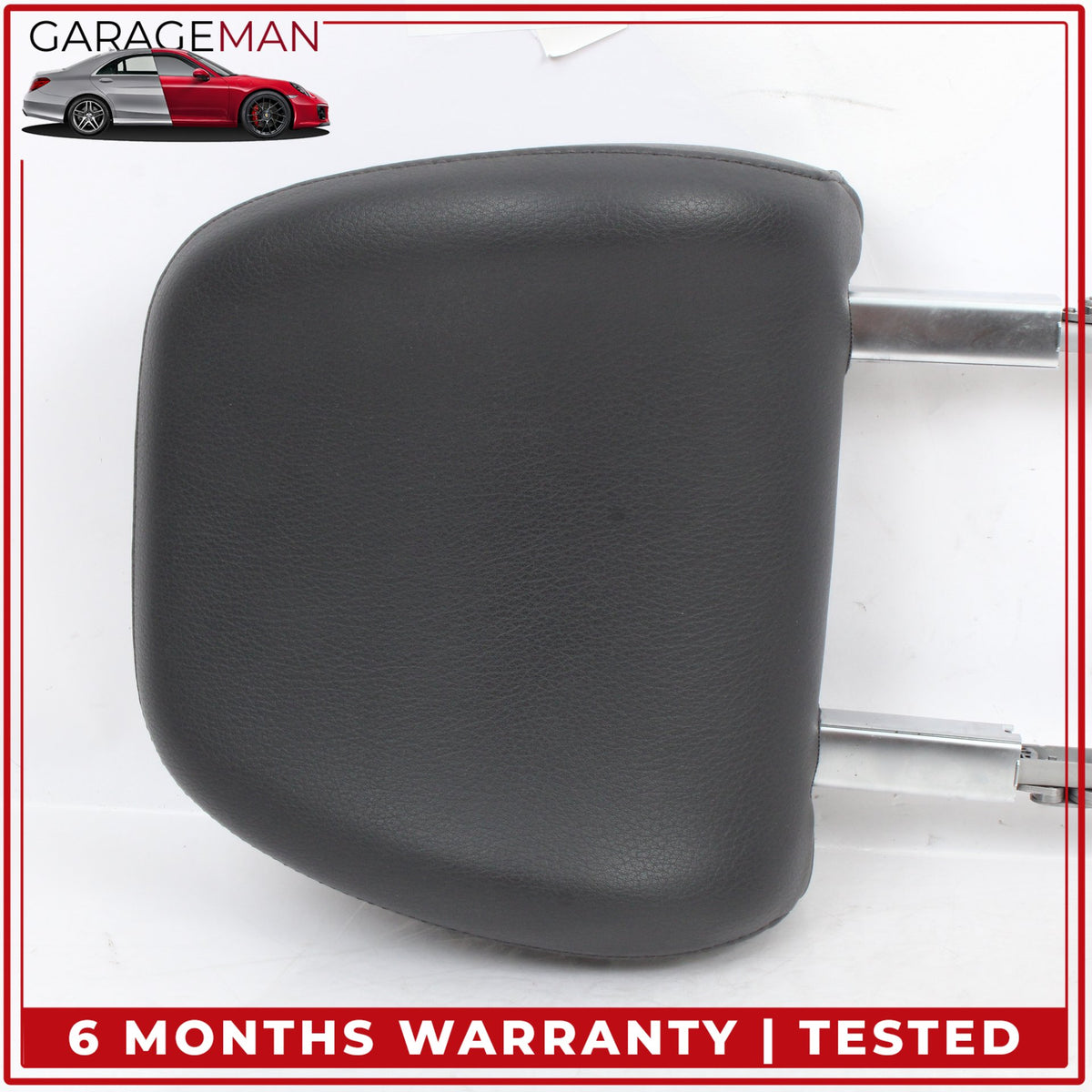 2017-2024 Audi Q7 Q8 Front Left and Right Seat Headrest Head Rest Set Black OEM