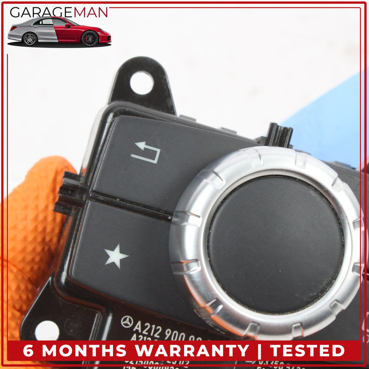 2015-2020 Mercedes C207 E400 Coupe Multimedia Knob Control Switch 2129009828 OEM
