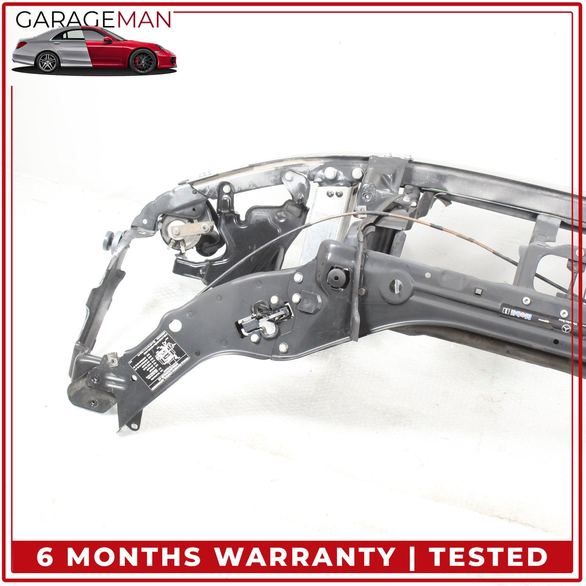 2003-2009 Mercedes W211 E320 Front Reinforcement Bar Upper Radiator Support OEM