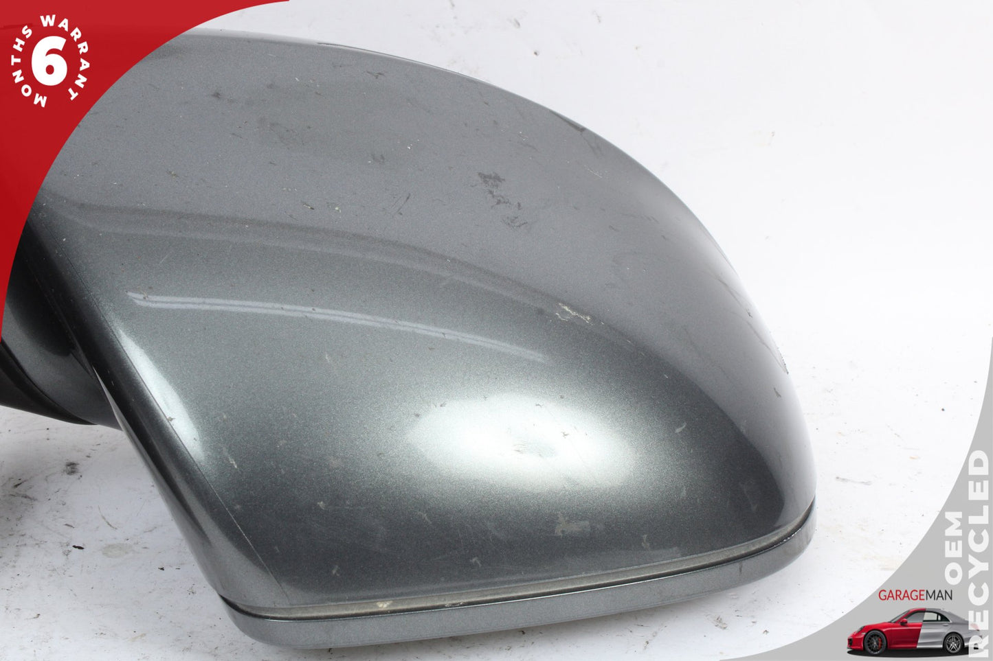 2007-2009 Audi Q7 Front Right Side Door Rear View Mirror Gray 4L1857410E OEM