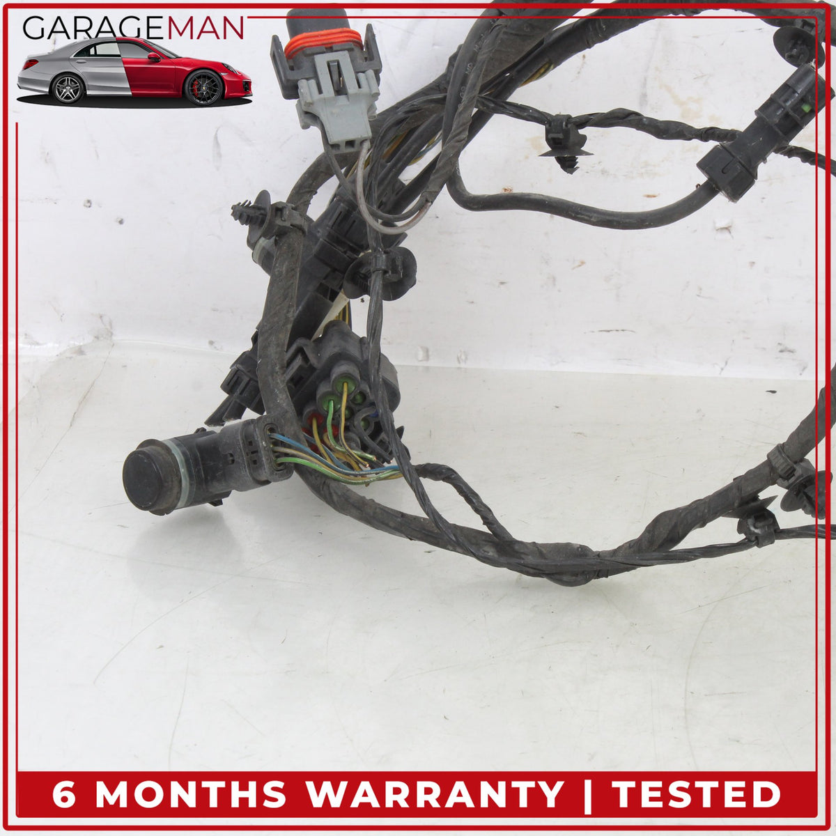 2010-2012 Range Rover L322 Front Bumper Parking Wire Harness w/ Sensors OEM