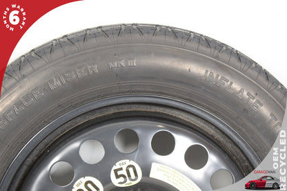 2006-2019 Mercedes W164 ML450 Emergency Spare Tire Wheel Donut Rim 1644000002