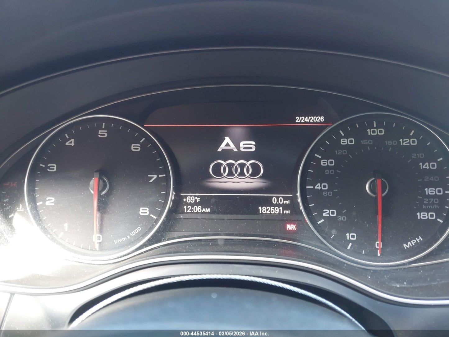 2012 Audi A6 C7