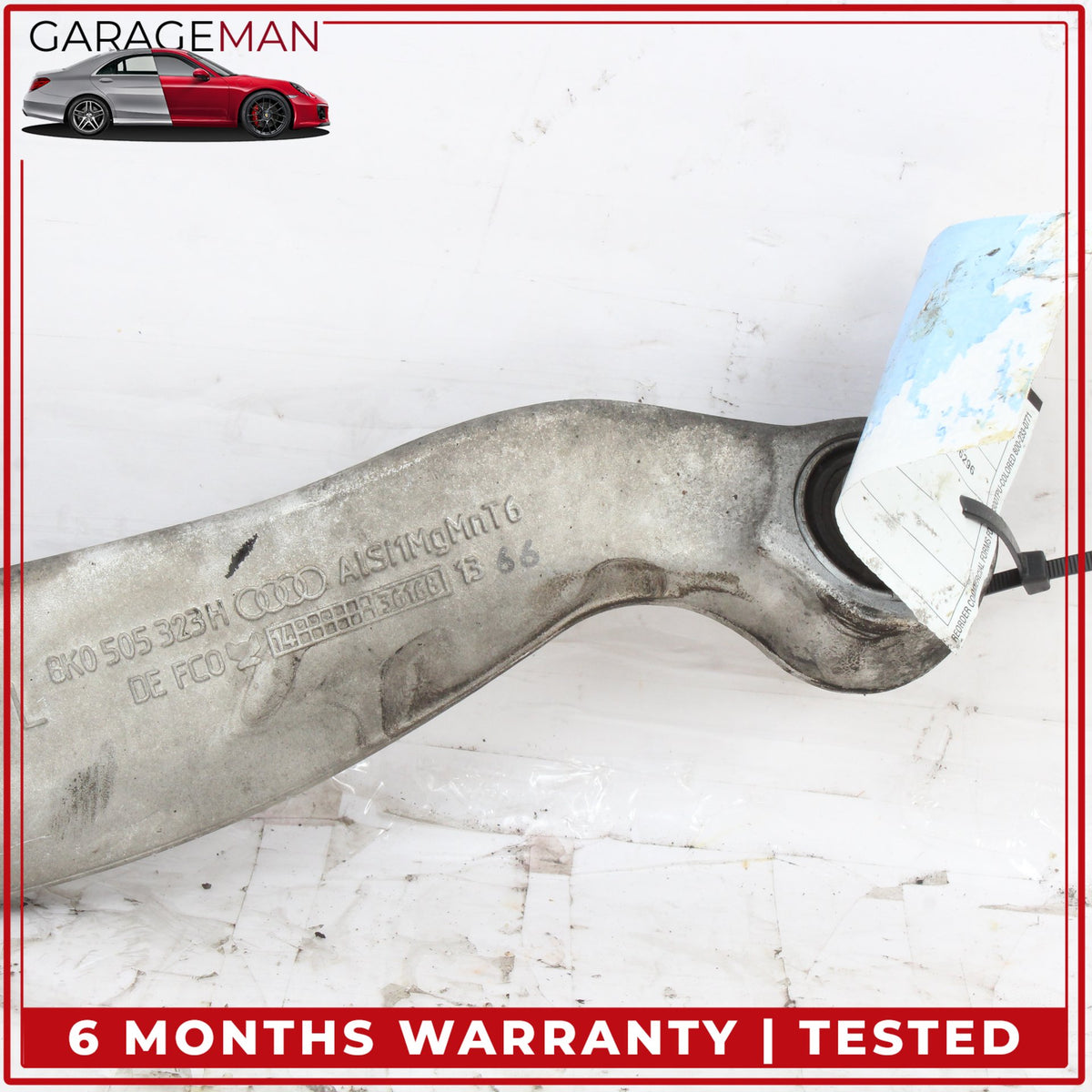 2009-2018 Audi A8 A6 A7 Rear Left Driver Side Upper Control Arm 8K0505323H OEM