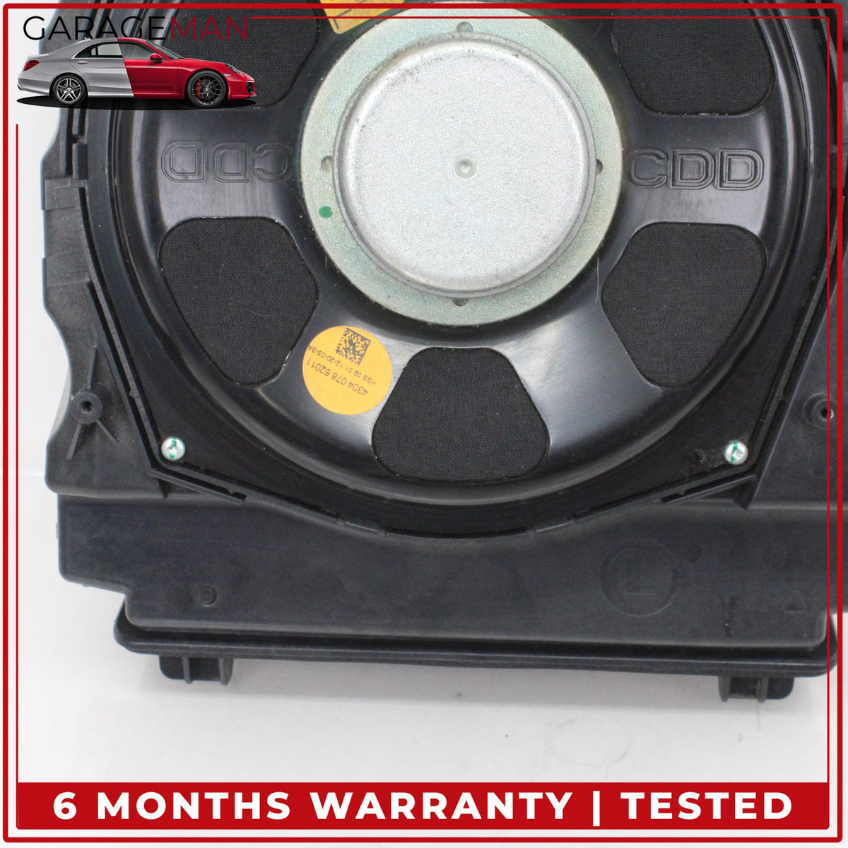 2010-2017 BMW 550i F07 Front Left and Right Side Audio Sound Subwoofer Set OEM