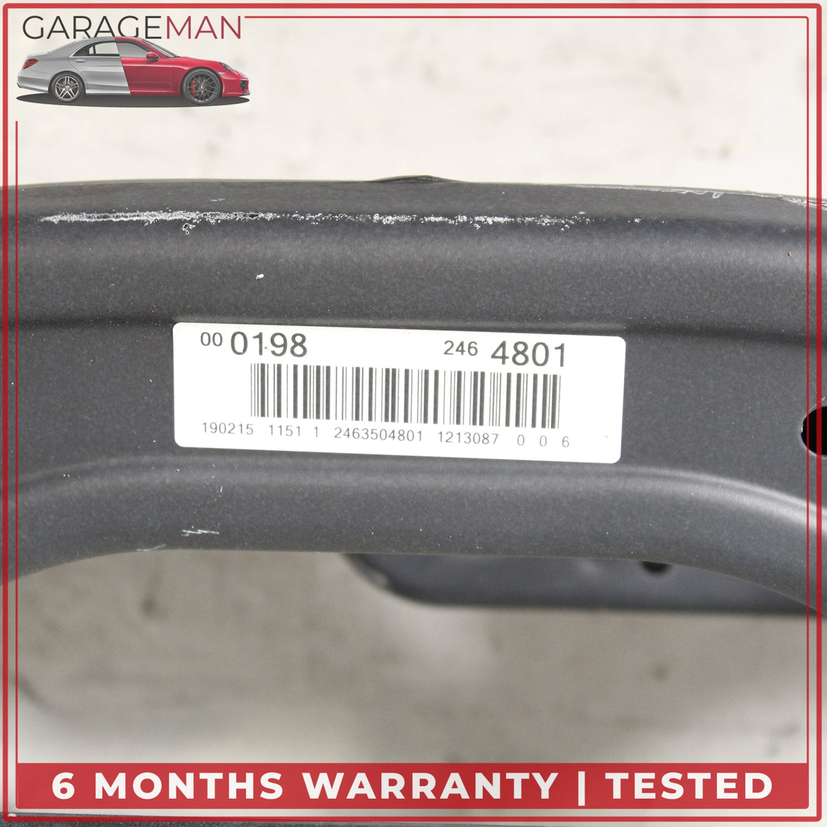2014-2017 Mercedes W242 B Electric Drive Rear Subframe Sub Frame w/ Sway Bar OEM