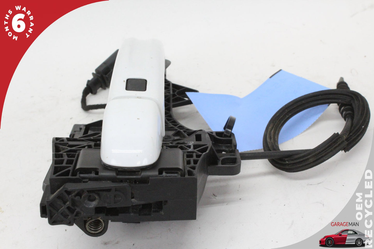2007-2015 Audi Q7 Front Right Exterior Door Handle White Keyless 4L0837205 OEM