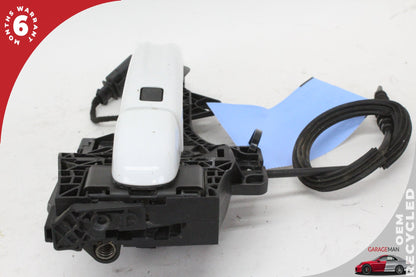 2007-2015 Audi Q7 Front Right Exterior Door Handle White Keyless 4L0837205 OEM