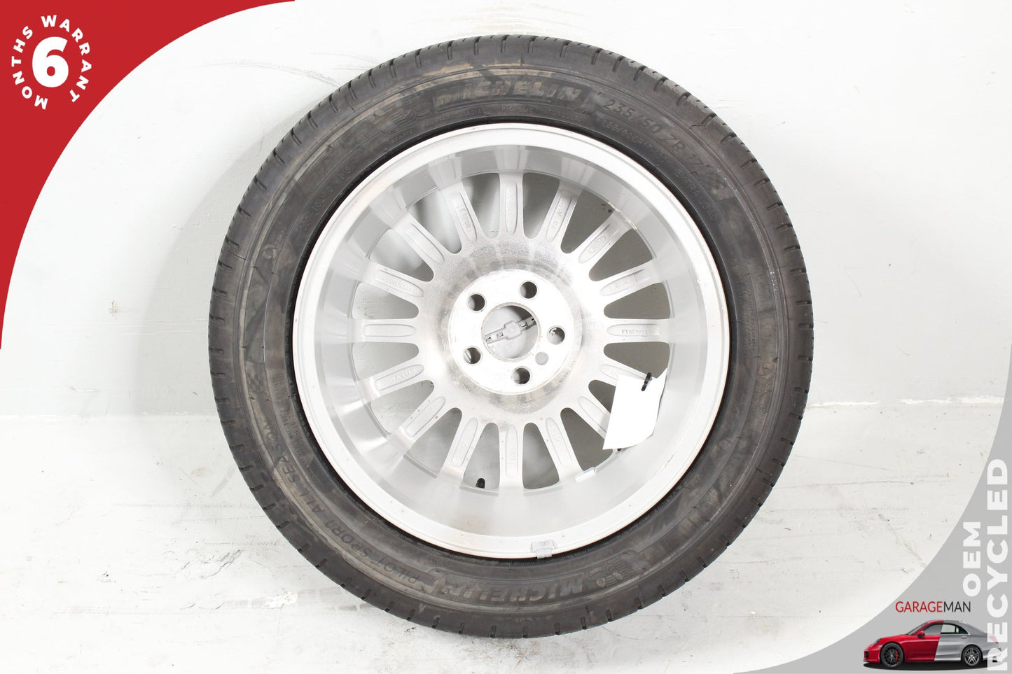 2002-2005 Ford Thunderbird 16 Spoke Wheel Rim w/ Tire 17X7.5JX60 4W631007BC OEM