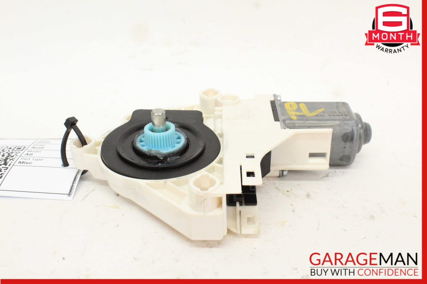 2009-2018 Audi A6 C7 Sedan Rear Left Window Regulator Motor 8K0959811A Genuine