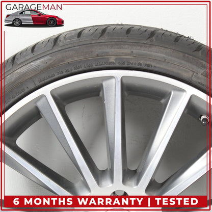 2015-2023 Mercedes W205 C300 Rear Wheel Rim w/ Tire 8.5JX19H2ET52 2054011400 OEM