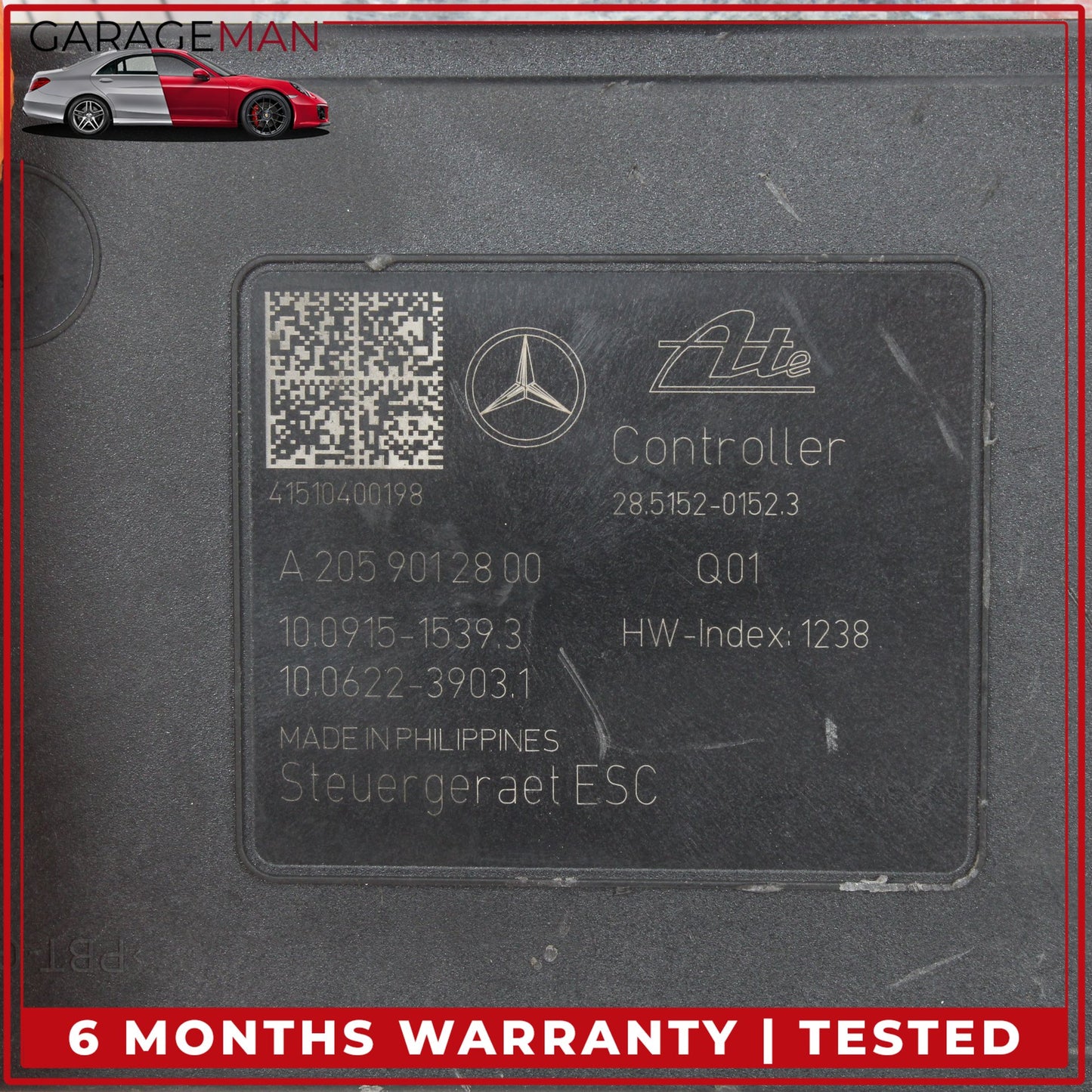 2015-2020 Mercedes W205 C300 ABS Anti Lock Brake Pump Module 2059012800 OEM