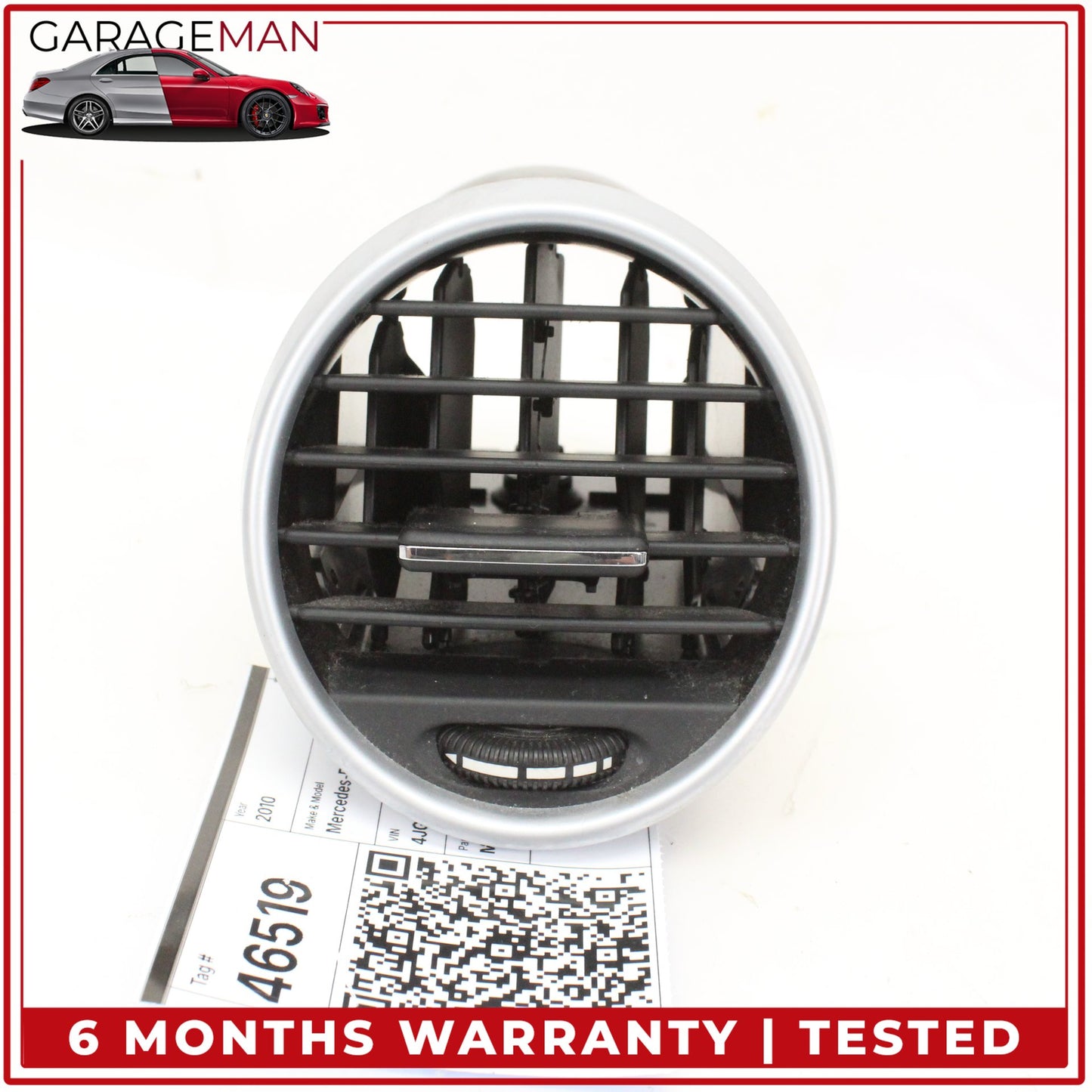 2006-2012 Mercedes-Benz ML350 W164 Front Center Dash AC Air Vent Grille Grill