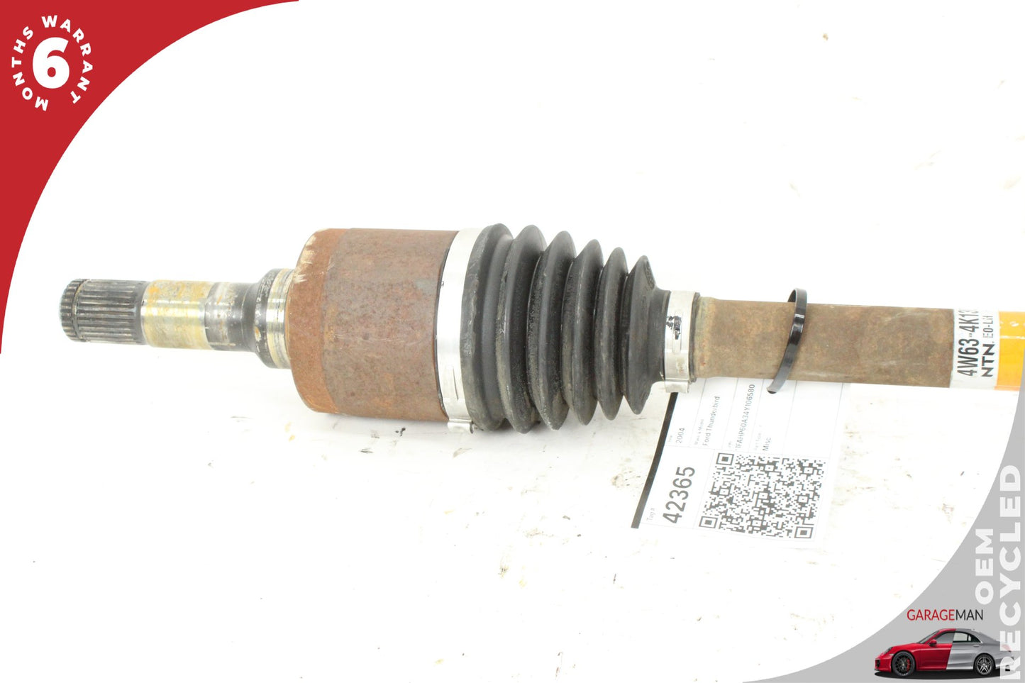 2003-2005 Ford Thunderbird Rear Left Driver Side CV Axle Shaft 4W634K139AA OEM