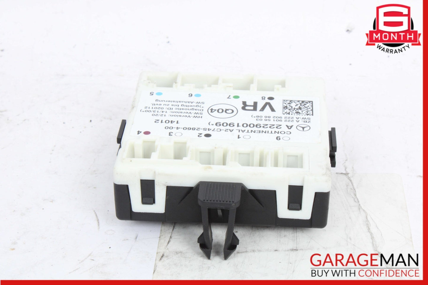 2015-2023 Mercedes-Benz C300 Front Right Door Control Module 2229001909 OEM