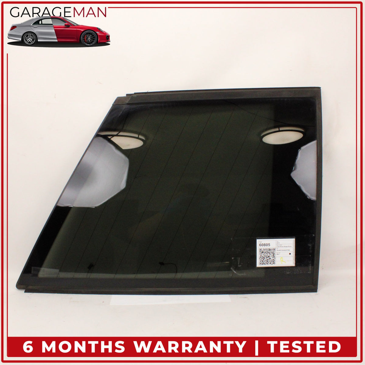 2010-2012 Range Rover L322 Rear Right Quarter Window Glass AH4200125BA OEM