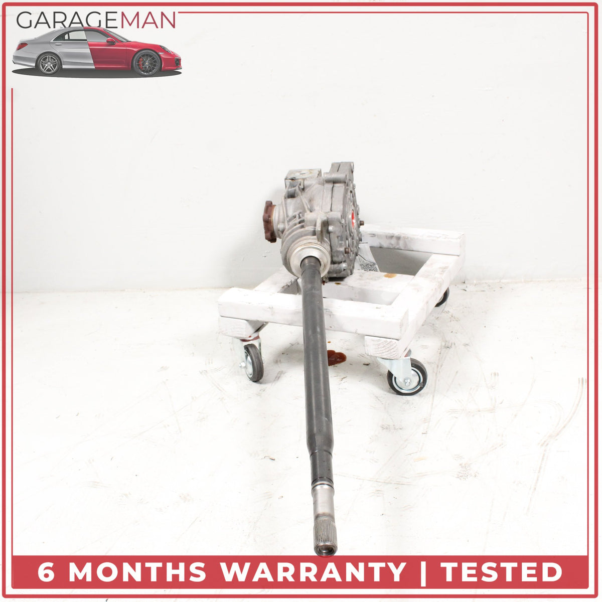 2010-2016 Porsche Panamera 970 AWD Front Axle Differential w/ Drive Shaft OEM