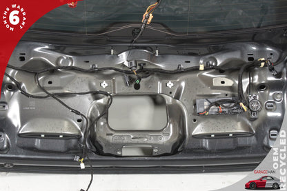 2015-2018 Porsche Macan 95B Trunk Lid Liftgate Tailgate Hatch Shell OEM