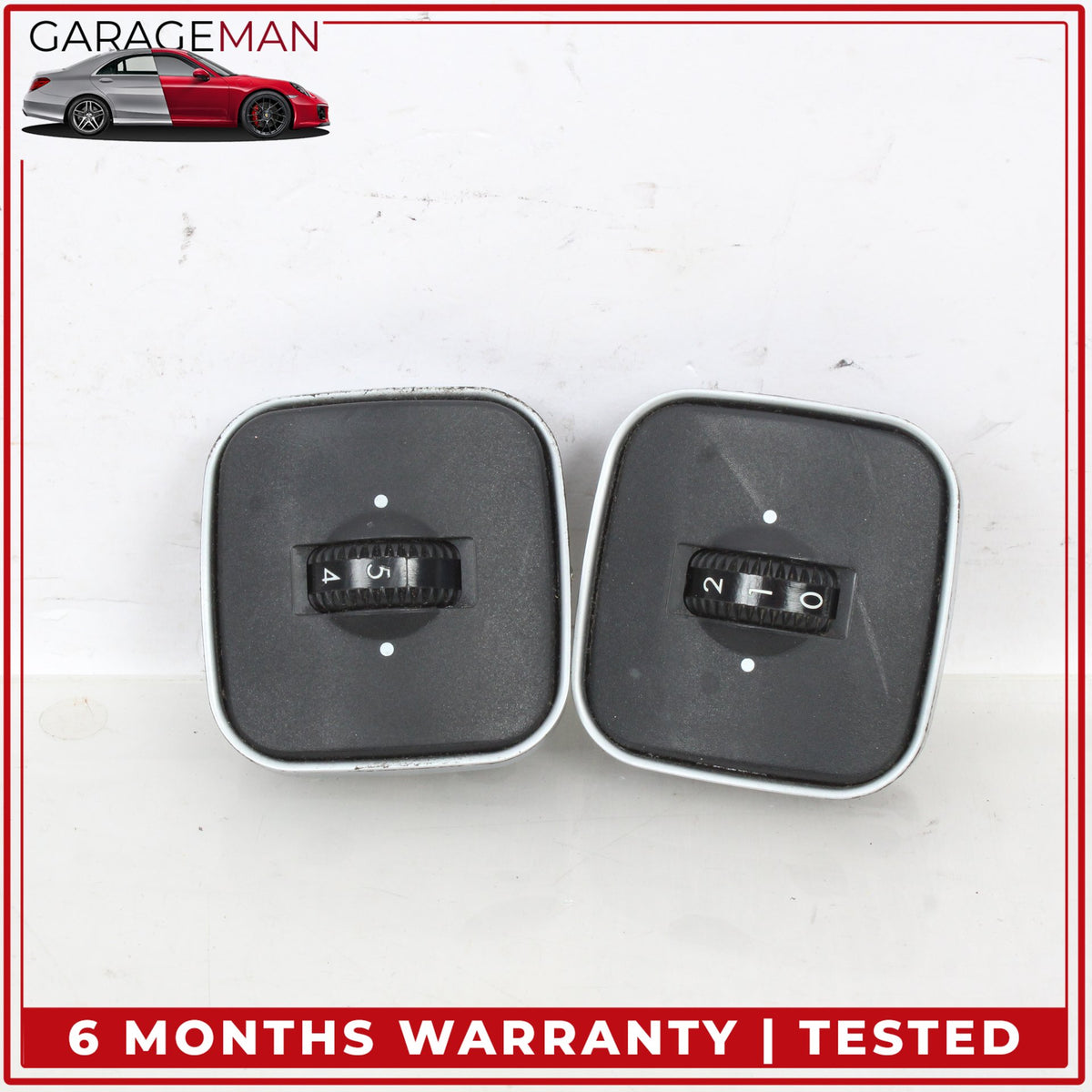 2000-2012 Mercedes R230 SL500 SL600 Front Seat Lumbar Control Switch Set OEM