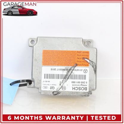 2003-2011 Mercedes W211 E350 Airbag Air Bag SRS Sensor Module 2118702626 OEM