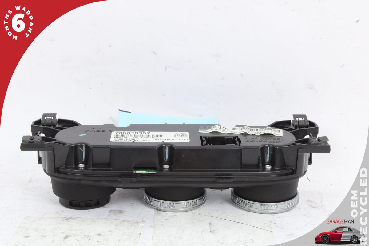 2014-2017 Fiat 500L AC Temperature Climate Control Switch Panel 735613957 OEM