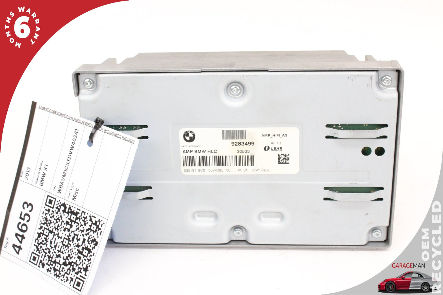 2012-2015 BMW X1 E84 SUV Audio Radio Sound System Amplifier AMP 9283499 OEM
