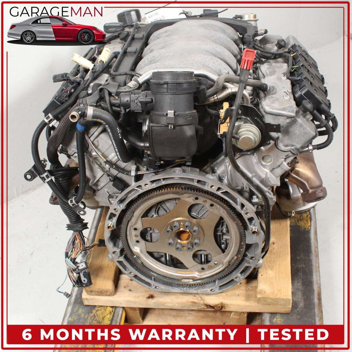2002-2006 Mercedes W219 CLS500 RWD 5.0L Complete Engine Motor Assembly OEM 161k
