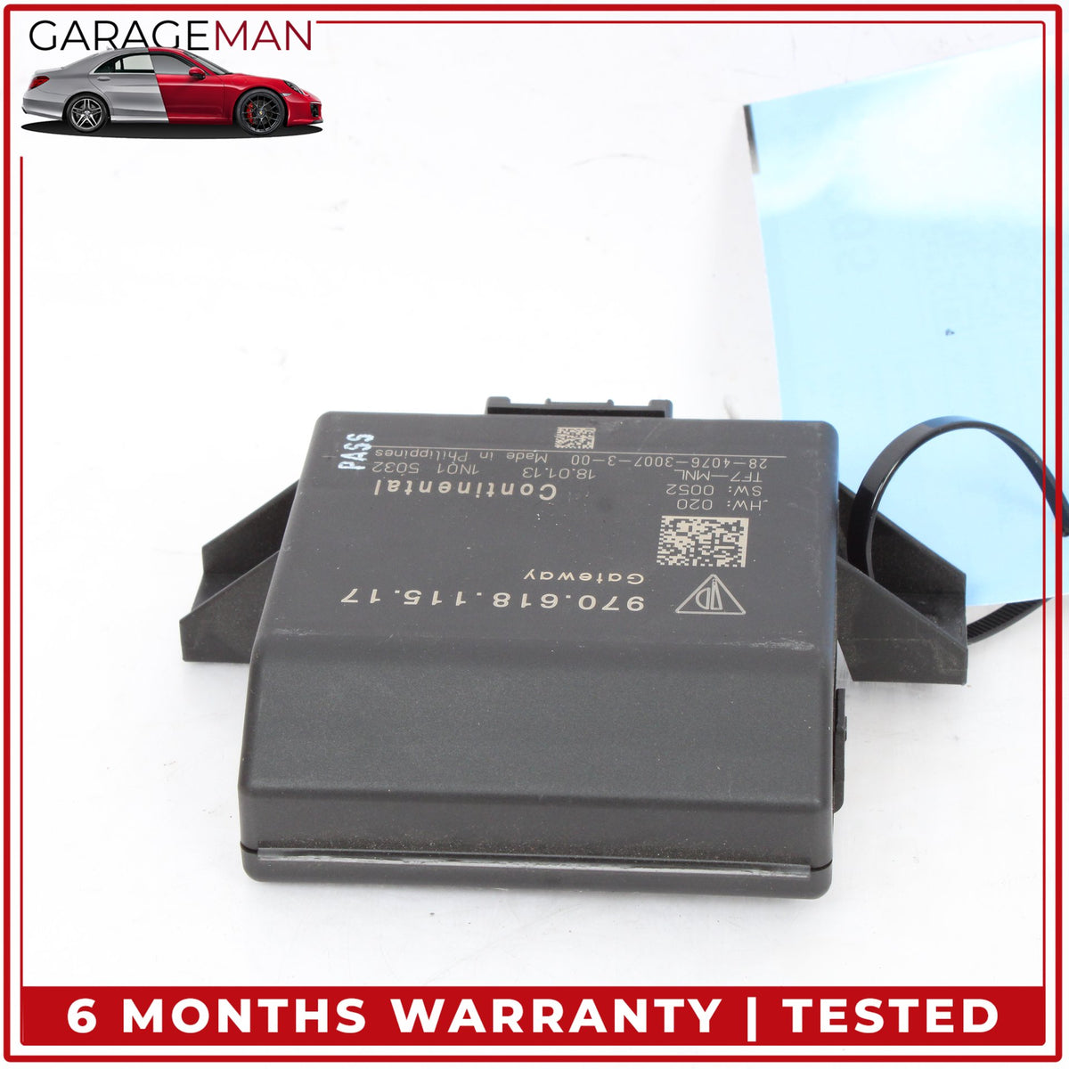 2010-2016 Porsche Panamera 970 Central Gateway Control Module 97061811517 OEM