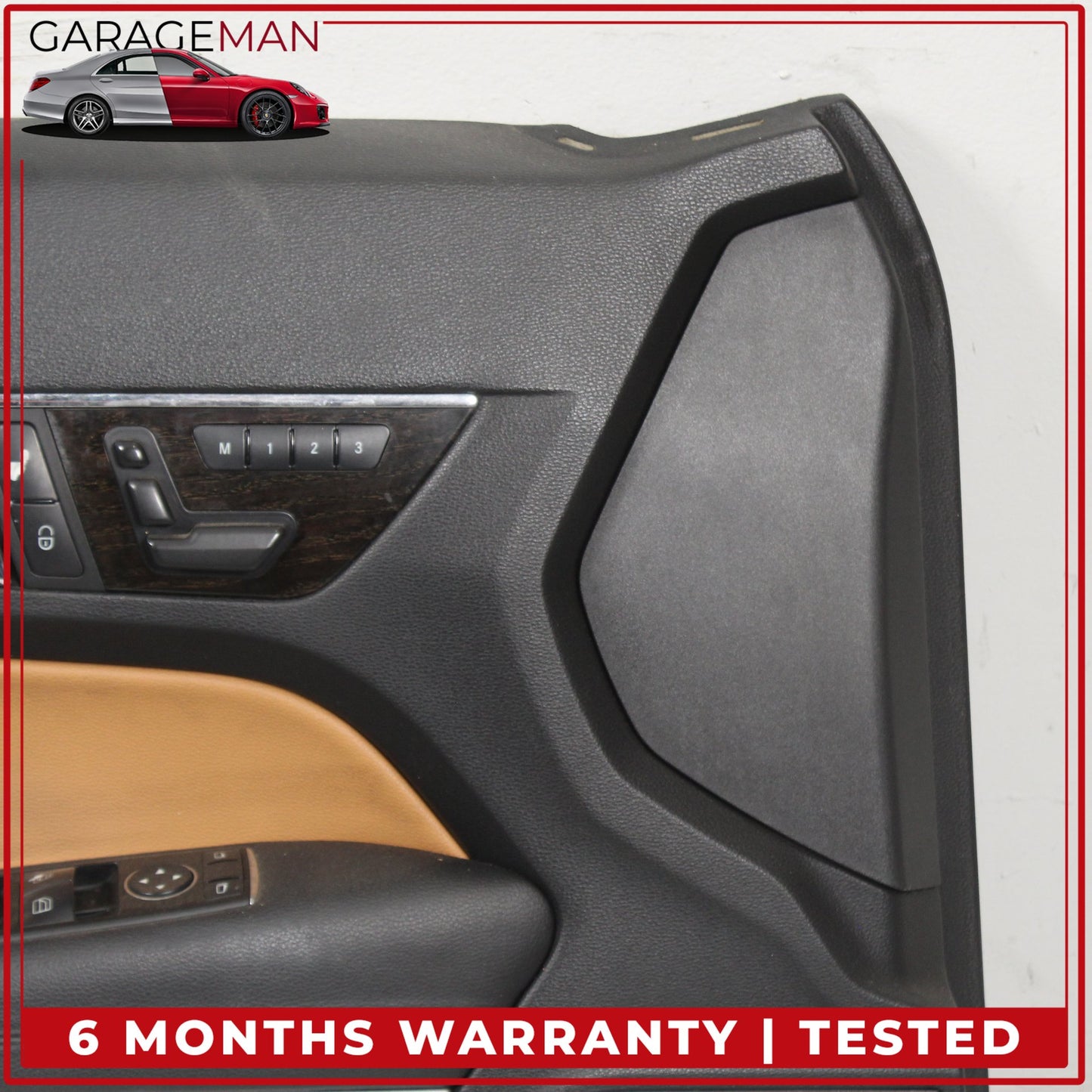 2011-2013 Mercedes W207 E350 E550 Convertible Left Side Interior Door Panel OEM