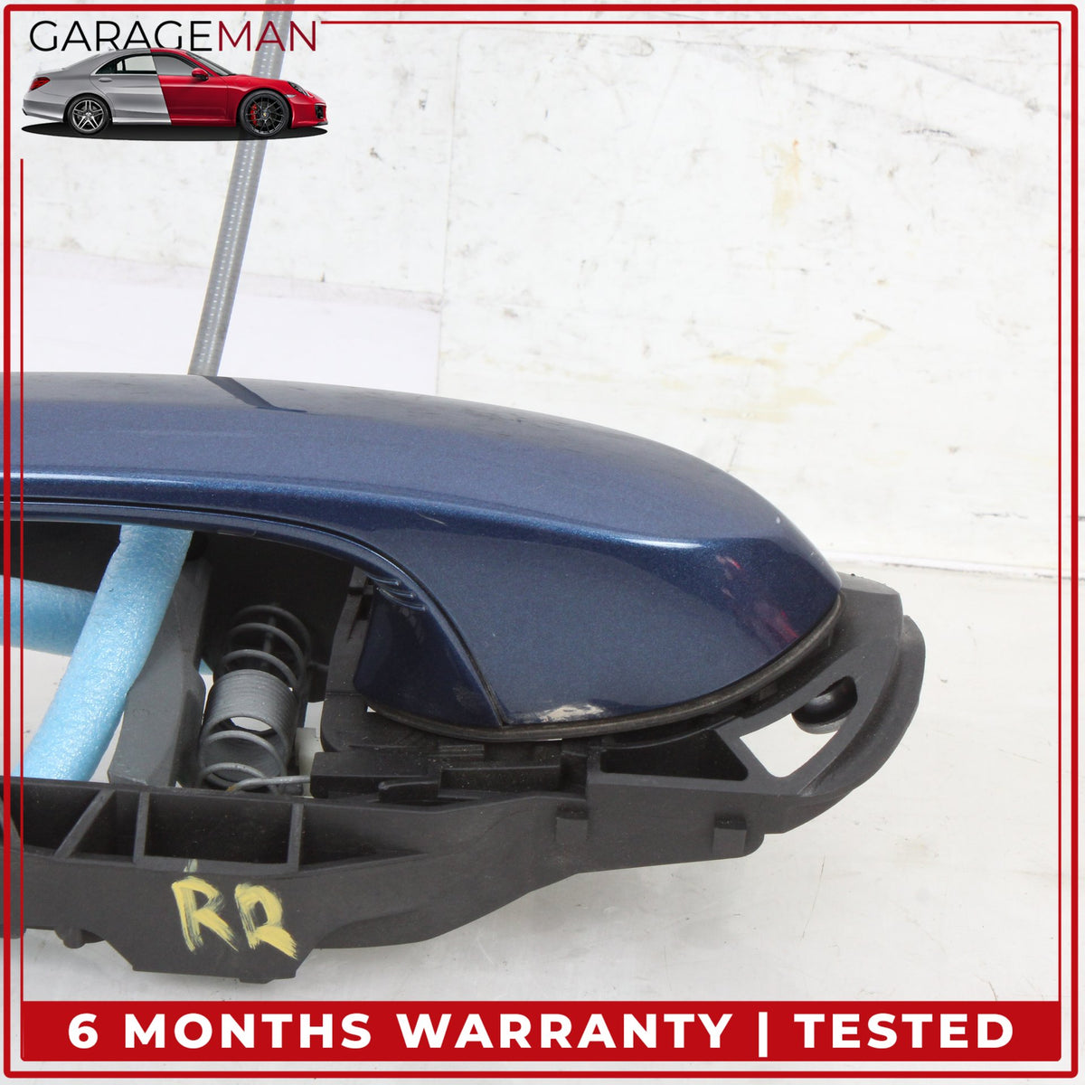 2017-2024 BMW X3 X4 M550i Rear Right Side Exterior Door Handle Blue Metallic OEM
