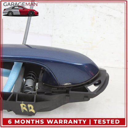 2017-2024 BMW X3 X4 M550i Rear Right Side Exterior Door Handle Blue Metallic OEM