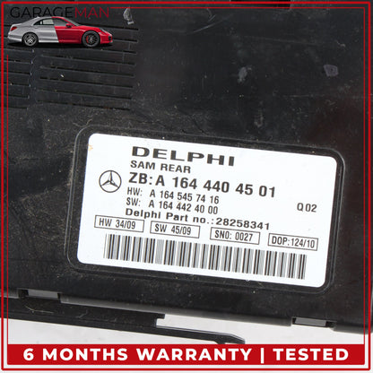 2010-2013 Mercedes W164 ML350 Rear SAM Module Unit Signal Acquisition OEM