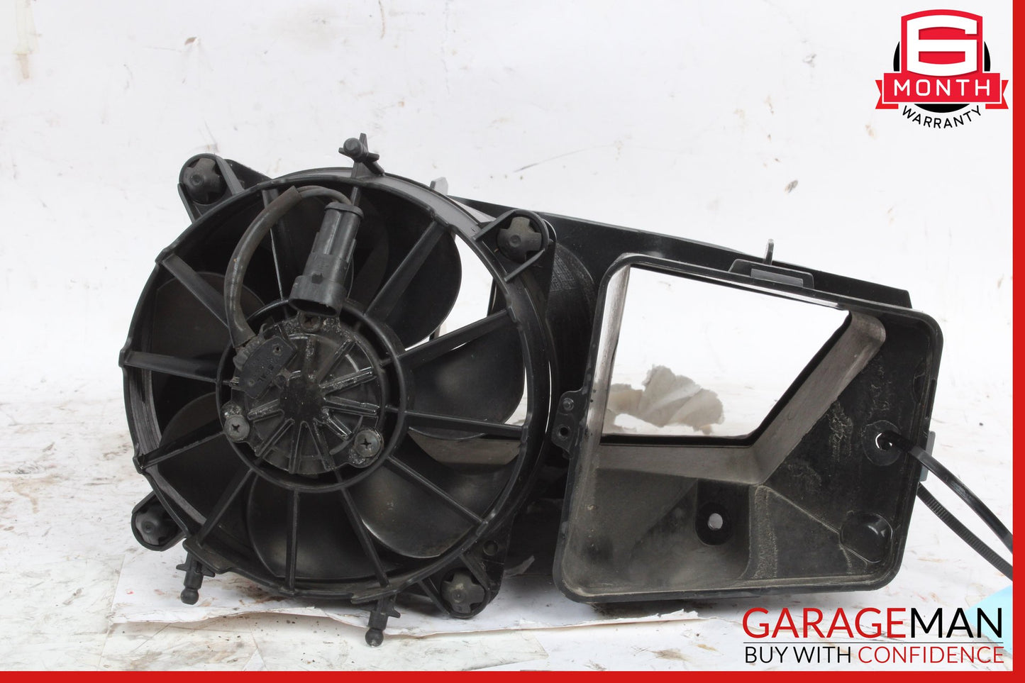 2013-2016 Porsche Cayman Right Side Air Intake Duct Fan w/ Coolant Reservoir