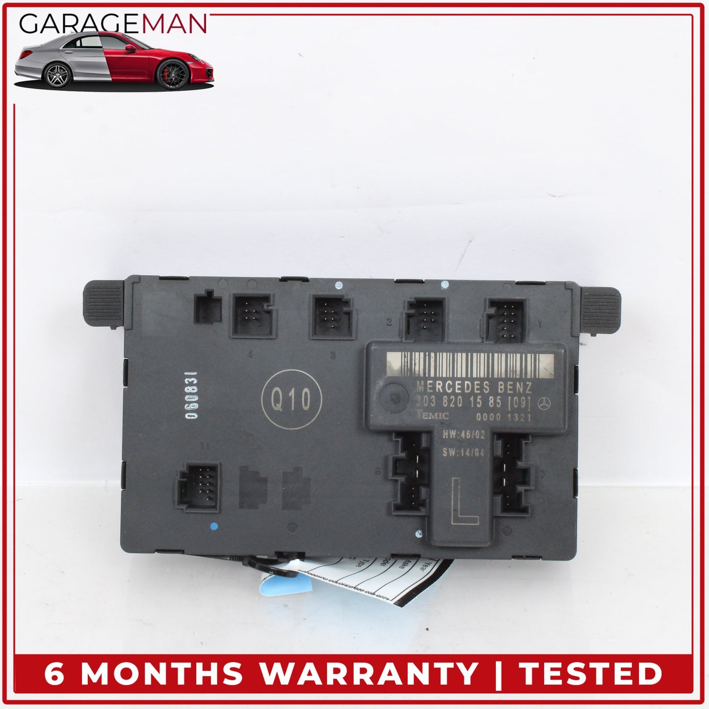 2001-2007 Mercedes W203 C230 Front Left Side Door Control Module 2038201585 OEM