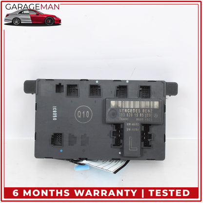 2001-2007 Mercedes W203 C230 Front Left Side Door Control Module 2038201585 OEM