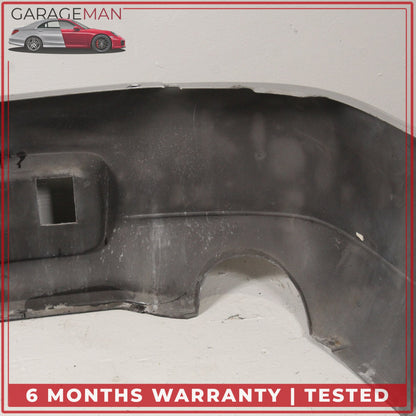 1999-2001 Porsche 911 Carrera 996 Rear Bumper Cover Arctic Silver Metallic OEM