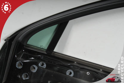 2011-2018 Porsche Cayenne 958 Front Right Side Door Shell Black 95853101200 OEM