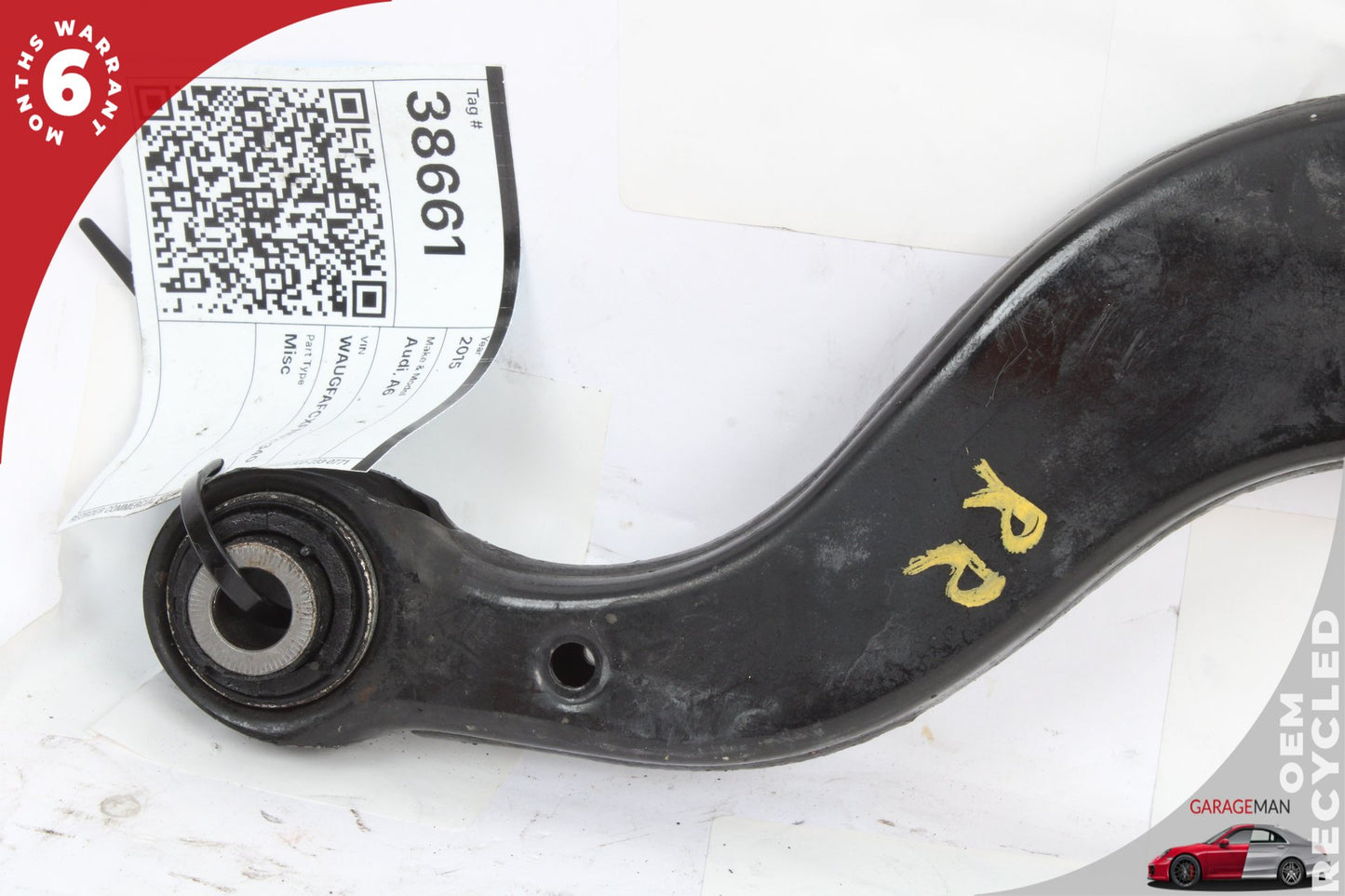 09-17 Audi A6 C7 Sedan Rear Left or Right Side Upper Control Arm 500505323