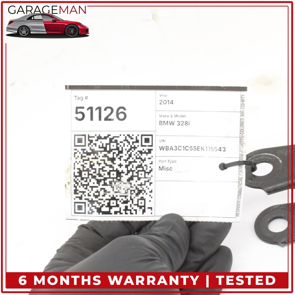 2012-2018 BMW 328i F30 RWD Rear Left/Right Trailing Control Arm 6792527 OEM