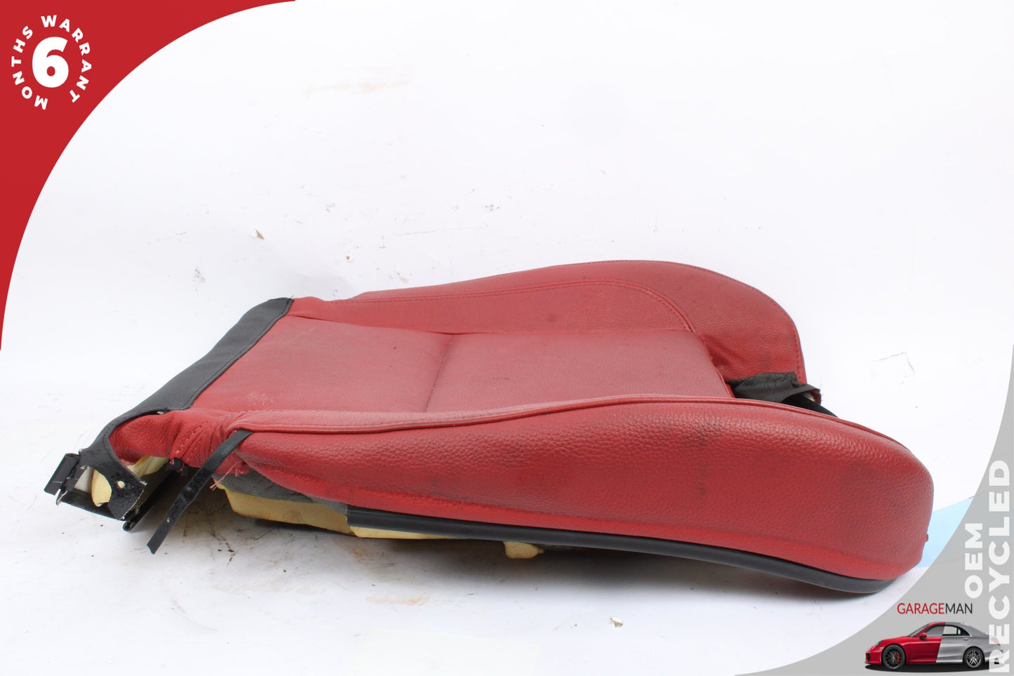 2007-2013 BMW 335is 328i Front Right Lower Bottom Seat Cushion Red 7253056 OEM