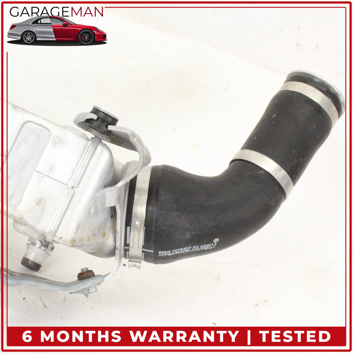 2013-2019 BMW 650i F13 AWD 4.4L Turbo Intercooler 7575405 OEM